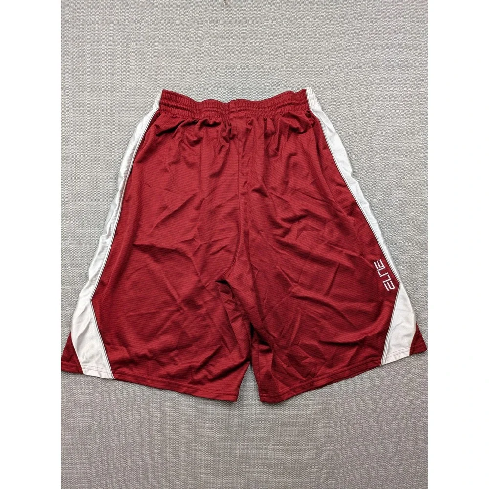 Oklahoma Sooners Shorts Mens XL Red NCAA Basketball Nike Elite Polyester